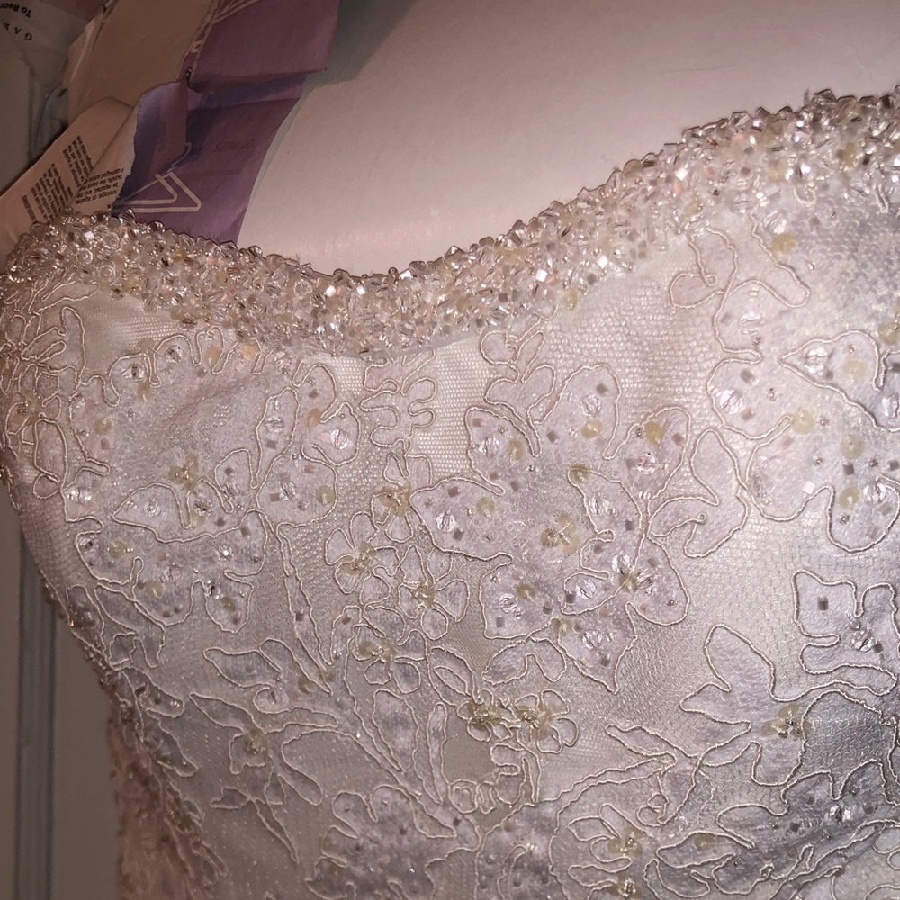 Demetrios 900 beaded gown